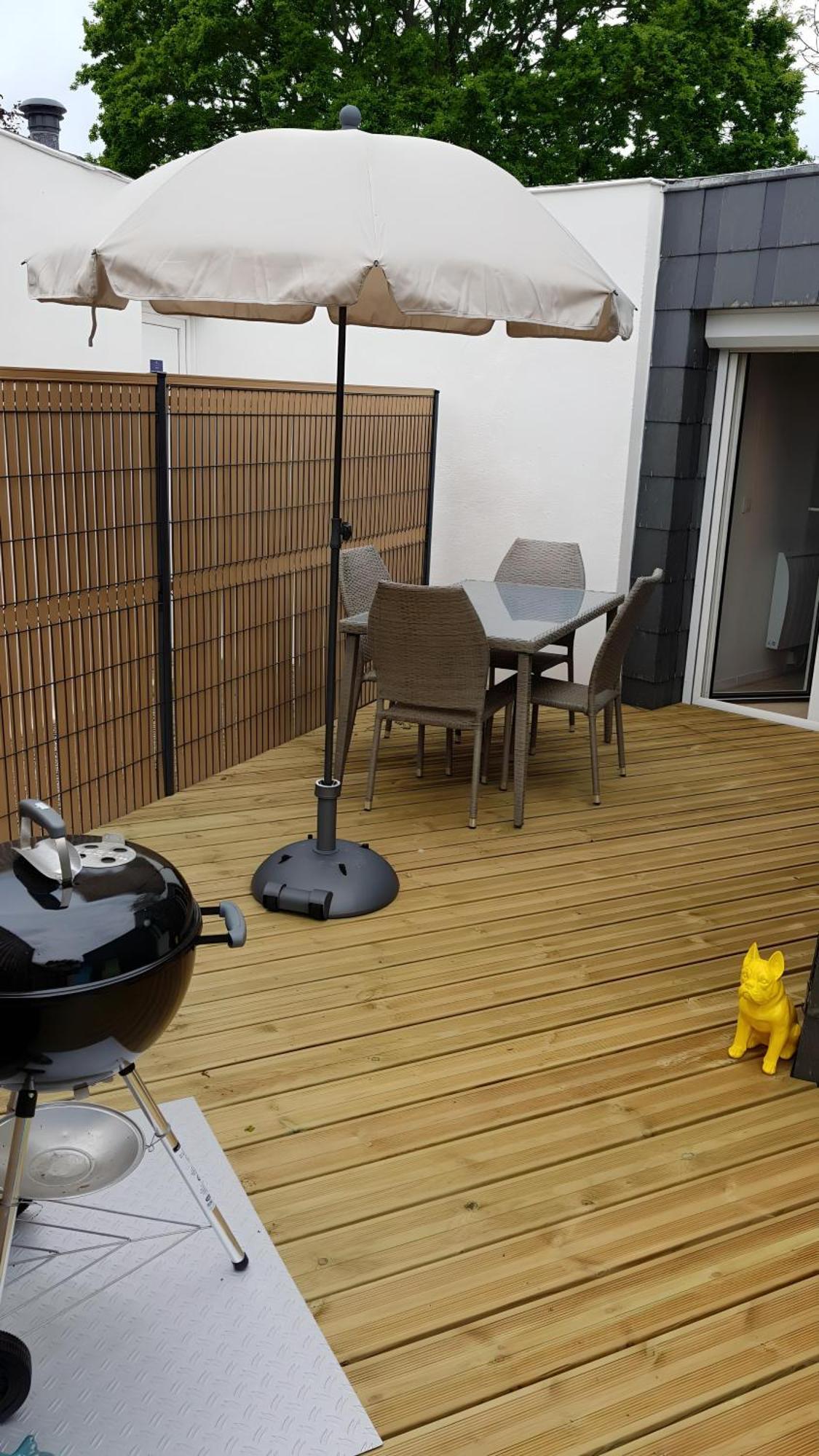 Maisonnette Cosy Avec Terrasse Et Parking - Bord De Mer Guidel Exterior foto